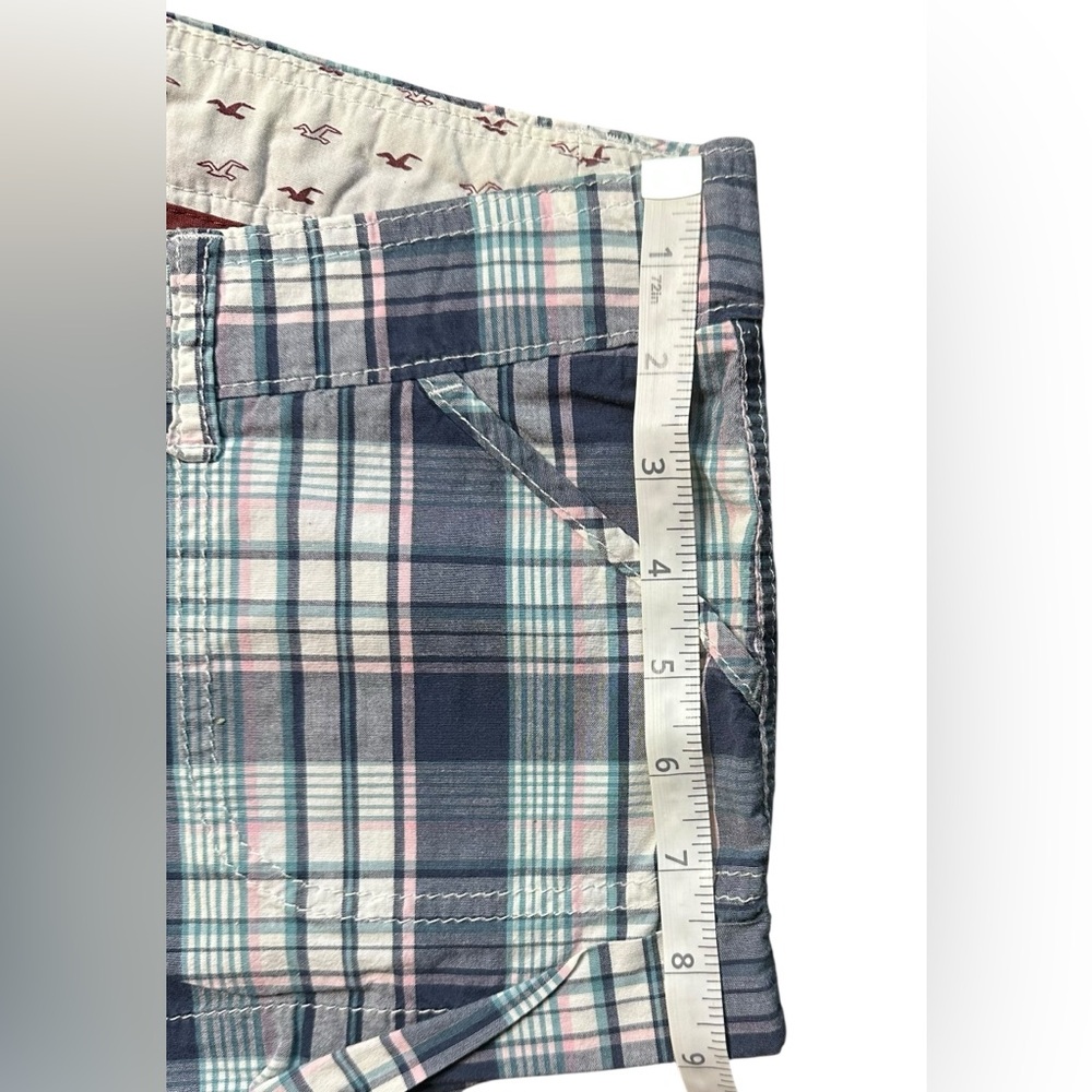 Women’s Y2K Hollister Plaid Shorts Size 7 Preppy - Picture 7 of 7